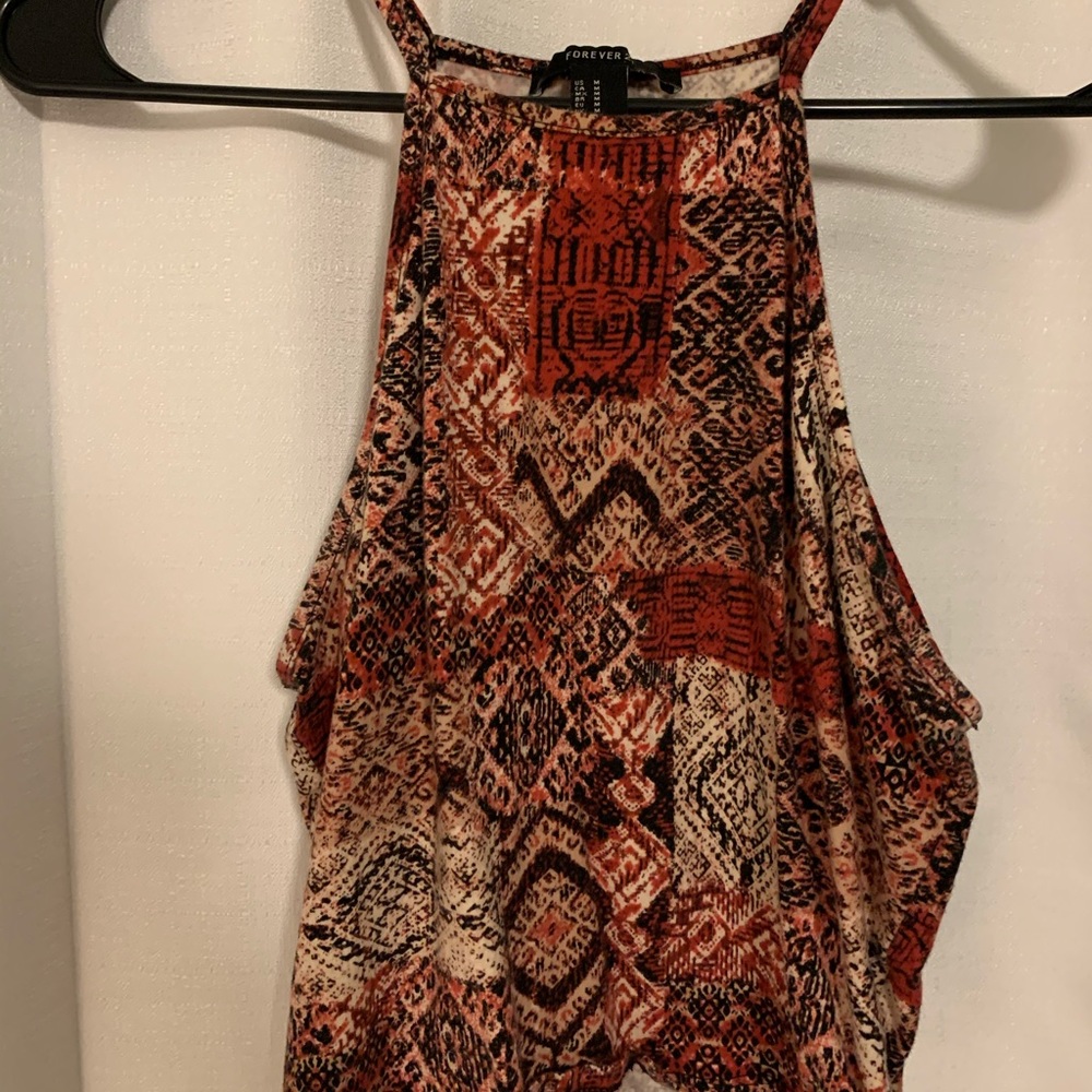 Halter neck tank